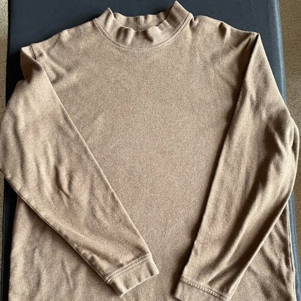 croft & barrow Mens Brown Pull Over Sweater